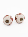 TIRADOR DE CERAMICA PACK X 2 ROJO (V)