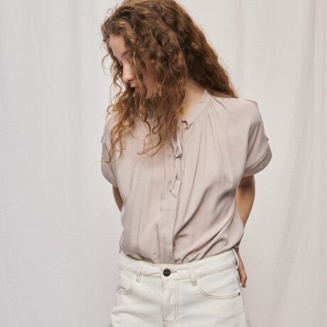 SHORT OMBRA Blanco