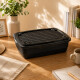 Set x3 Caja organizadora 5 lts NEGRO