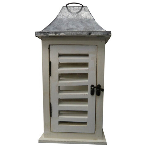 Candelabro Farol Velador Madera U