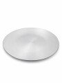 PLATO BASE DISCO PLATEADO