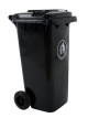 Contenedor De Residuos Negro - 120 Litros Contenedor De Residuos Negro - 120 Litros