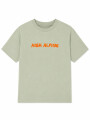 REMERA NICOLAU GARDEN VERDE GRISACEO