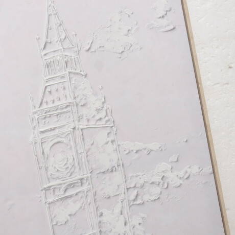 CUADRO CITY II, 60X80, BLANCO PAPEL TK25GG509A
