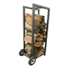Carro Rack Leñero Acero con Ruedas Carro Rack Leñero Acero con Ruedas
