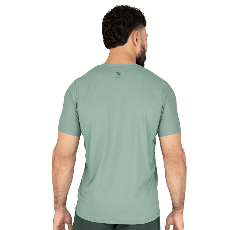 TSHIRT MEN POLY/ELAST EVERLAST MATCH GN M6 GREEN