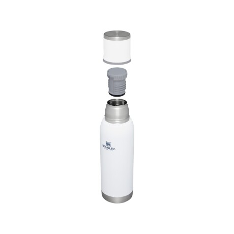 Termo Stanley Adventure To-Go 750 ml con Tapón Cebador y Taza Blanco Polar