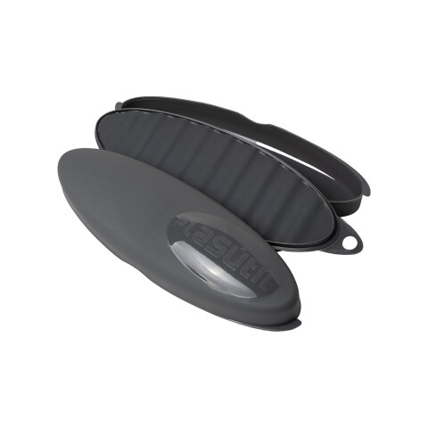 Estuche Porta Cepillos de Viaje Multiuso GRIS