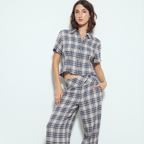 PANTALON CAMBRIDGE Azul Lavado