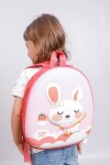 Mochila infantil rígida escolar Rosa