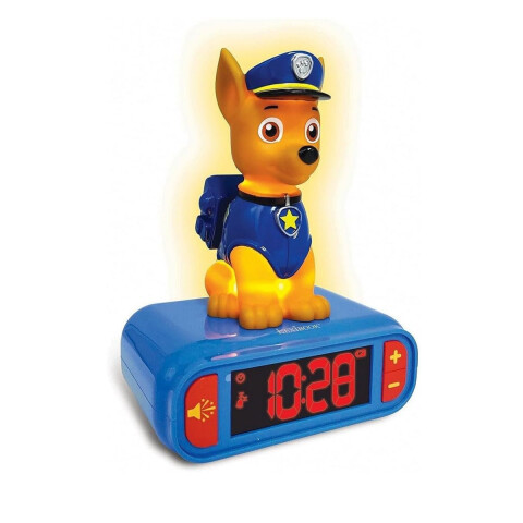 Reloj Despertador Digital 3D Lexibook Paw Patrol Azul