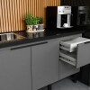 Mueble de cocina bajo mesada gris y aéreo 150 cm Cisne Mueble De Cocina Bajo Mesada Gris Y Aéreo 150 Cm Cisne