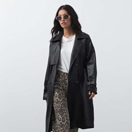 TRENCH BOWIE Negro