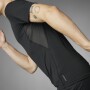 Polo Running Adizero E Tee Hombre Black
