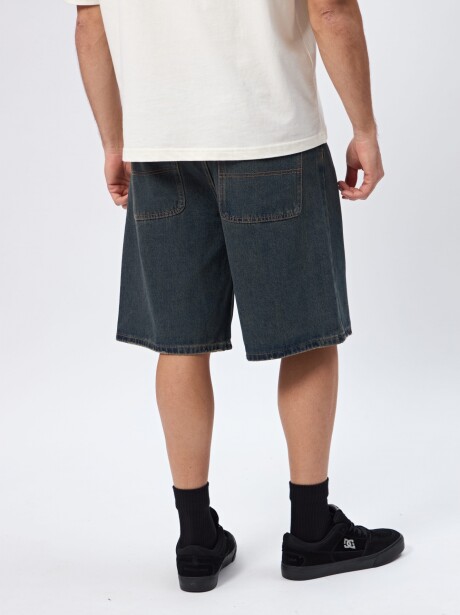 BERMUDA ROLO AZUL OSCURO JEAN