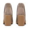 Botas Chelsea Allington Mid Mujer Taupe Suede