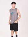 MUSCULOSA CALIFORNIA GRIS OSCURO