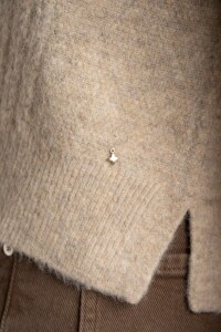 Sweater Texturado Beige Melange