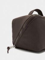 Necesaire Liso De Nylon marron