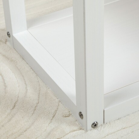 ESTANTERIA BILBIOTECA MADERA MACIZA DORMITORIO Blanco