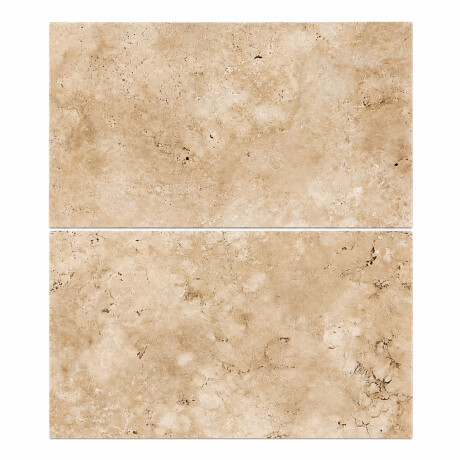 Revestimiento de Piedra Natural Travertino Hierropolis Brushed 40.5 x 61 cm Revestimiento de Piedra Natural Travertino Hierropolis Brushed 40.5 x 61 cm