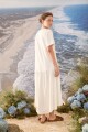 VESTIDO COTTON SIERRA Pre Venta Blanco
