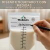 Bolsas almacenamiento leche Wakids 210ml (30pz) Bolsas almacenamiento leche Wakids 210ml (30pz)