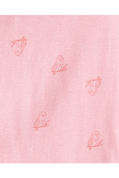 Pack cuatro bodies de algodón, diseño búhos Sin color