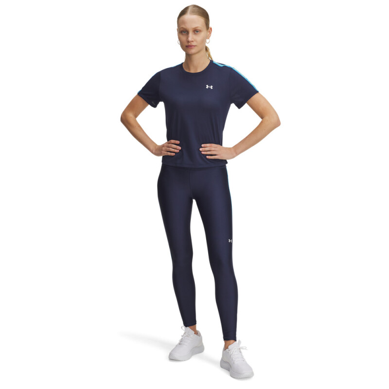 UA Tech WM Tape Legging-BLU BLU-403