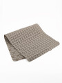 ALFOMBRA ANTIDESLIZ CUADROS BEIGE
