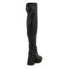 Bota Beira Rio Mujer Taco 10cm Plataforma 2.5cm Negro