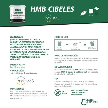 HMB CIBELES 120g HMB CIBELES 120g