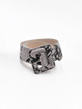CINTO SNAKE GRIS