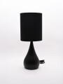 LAMPARA GOTA DE MESA NEGRO (V)