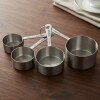 Set de cucharas medidoras de acero inoxidable Cuisinart Set de cucharas medidoras de acero inoxidable Cuisinart