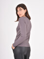 REMERA NULA GRIS OSCURO
