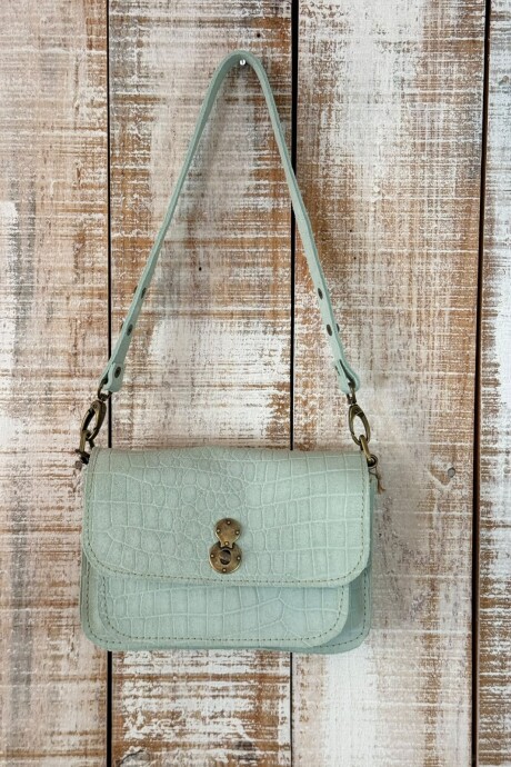 Minibag Miami Celeste Croco
