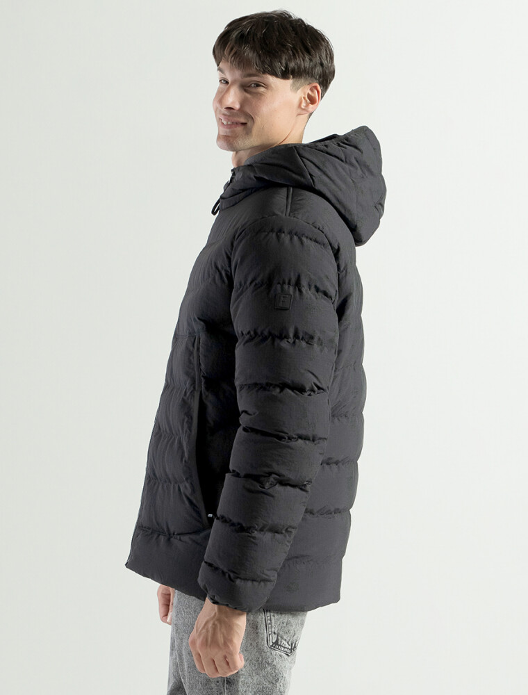 Campera con Capucha Andy Negro