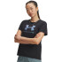 UA W Rival Shimmer SS-PPL BLK-001