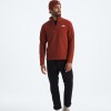 Buzo Polar Textured cierre de 1/4 hombre Iron Clay Heather