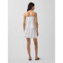 PINTUCK LACE TRIM MINI SKORT FRESH WHITE