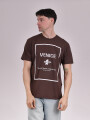REMERA VENICE MARRON