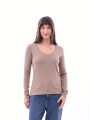 REMERA BASICA PETRA RIBB NUDE