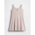 FRCH LOGO TANK DRESS MULTI STRIPE