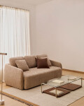 Sofá cama Laira 3 plazas de chenilla topo 218 cm FSC Mix Credit Sofá cama Laira 3 plazas de chenilla topo 218 cm FSC Mix Credit