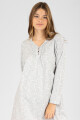 camison cuello v Gris