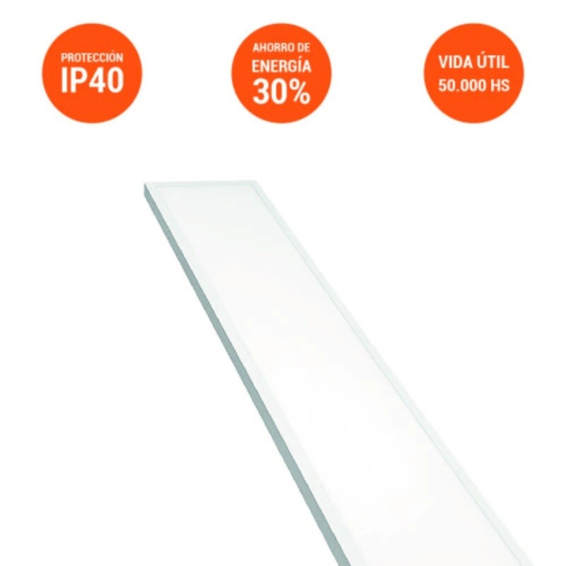 PANEL LEDVANCE OSRAM PFM 120X30 Panel LED LEDVANCE OSRAM UGR 36W 120X30CM 6500K Luz Fria