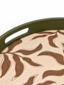 BANDEJA DECORATIVA VERDE
