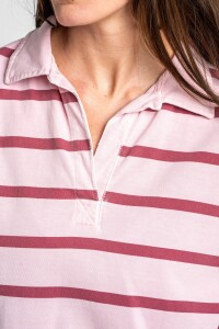 Sweater Polo Rosa