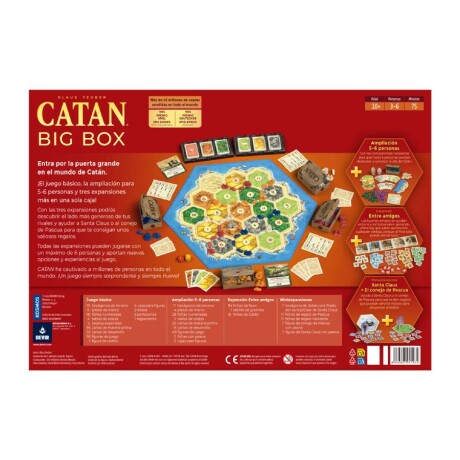 Catan Big Box (6 Jugadores) Nueva Edición Catan Big Box (6 Jugadores) Nueva Edición
